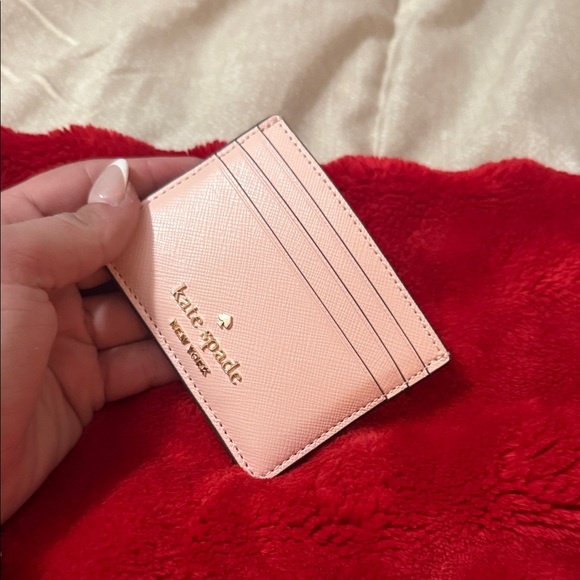 Kate Spade Light Pink Card Holder - Picture 6 of 8